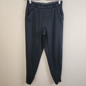 GOLITE Women's Black Jogger Athleisure Pants Pull On Pockets Size Small